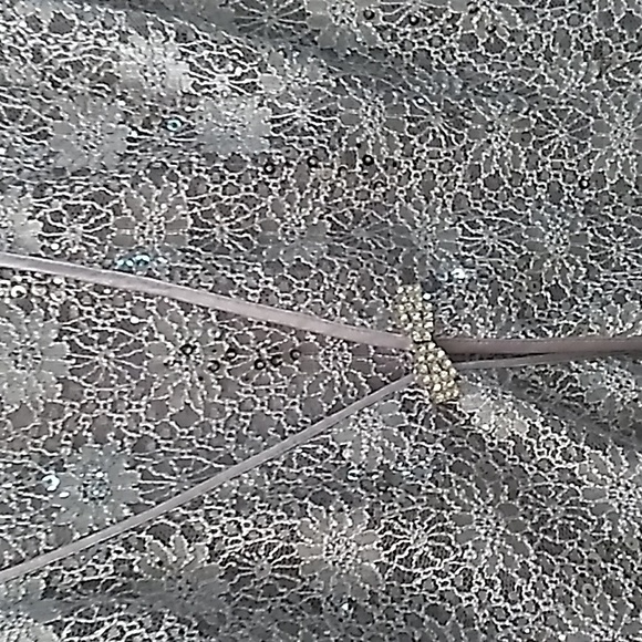 R & M Richard's 2pc Lace & Sequined Dress - Picture 5 of 14